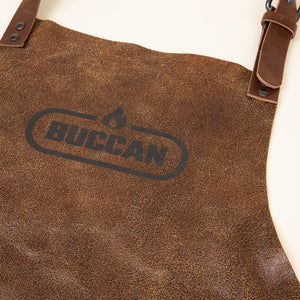 Lederen BBQ Schort van Buccan