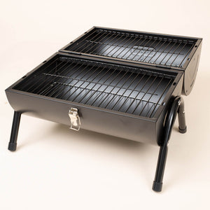 Portable houtskool Barrel Barbecue van Buccan