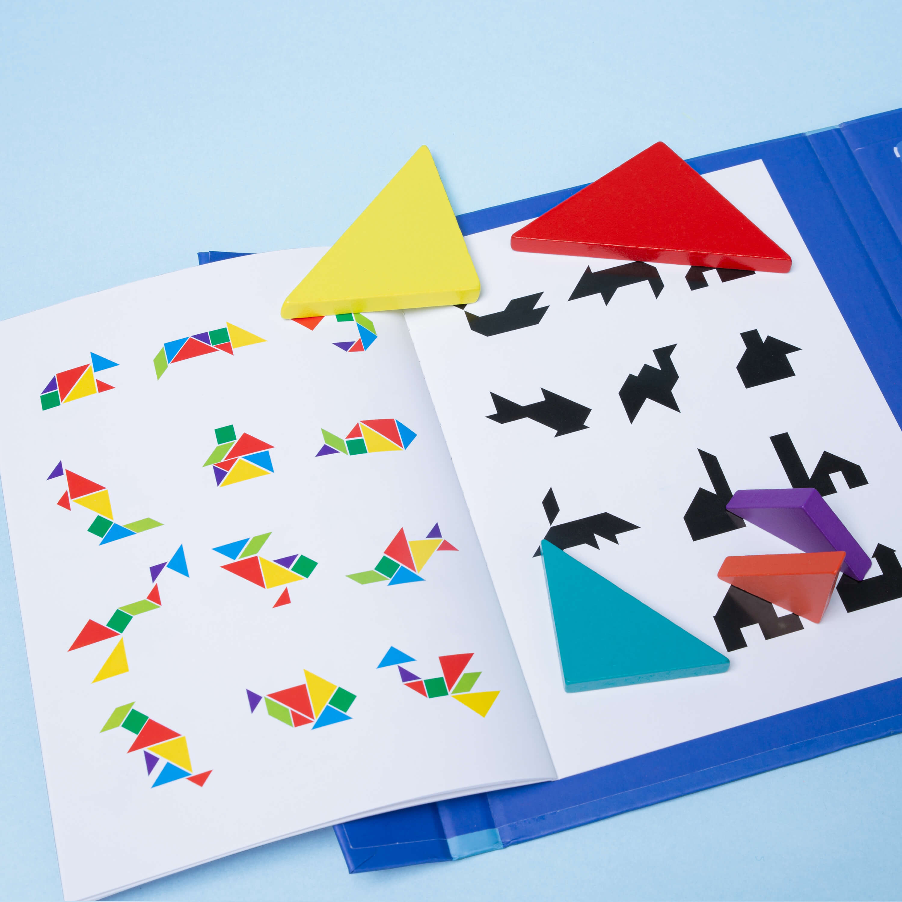Casse-tête Tangram magnétique pour les tout-petits