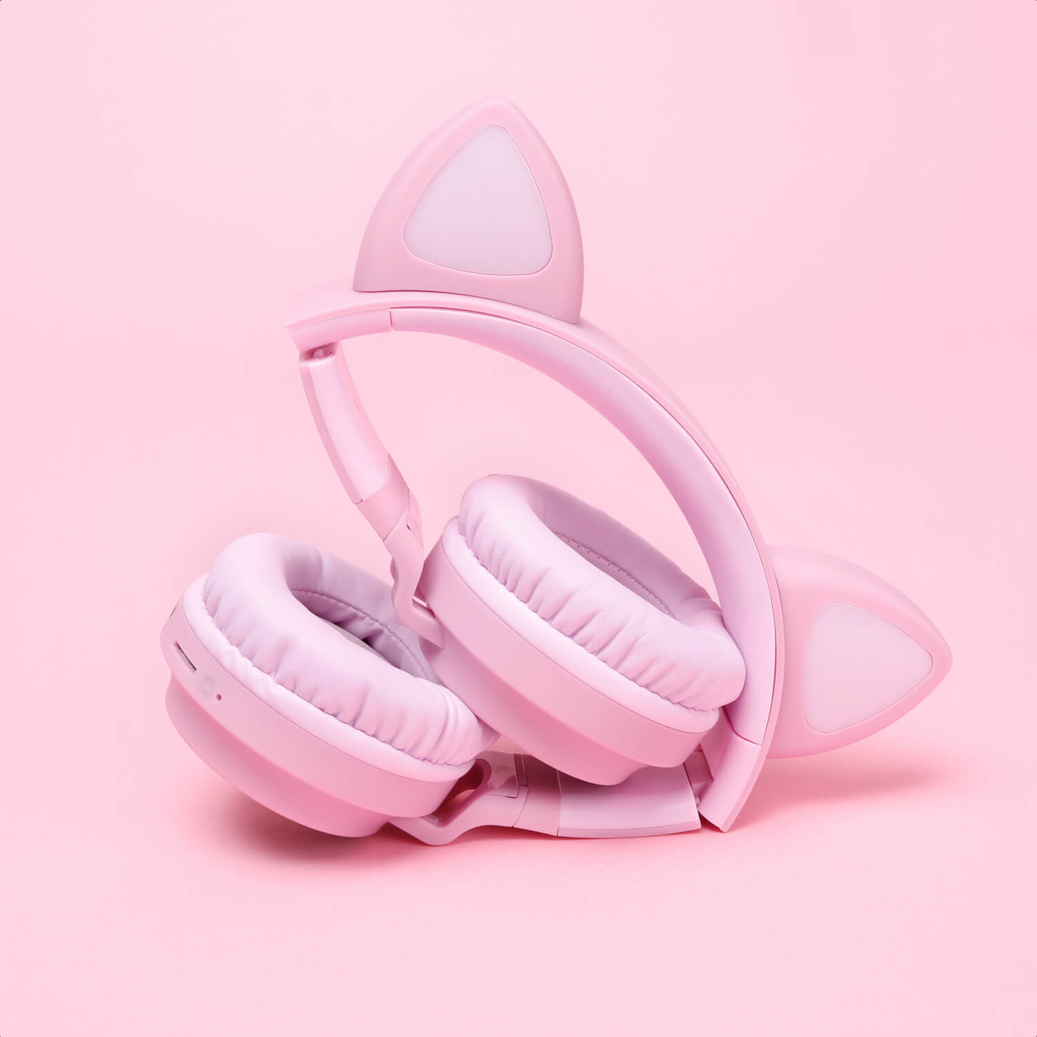 Wireless Headphones for Children with LED Lights