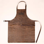 Lederen BBQ Schort van Buccan