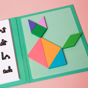 Casse-tête Tangram magnétique