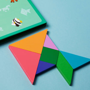Casse-tête Tangram magnétique