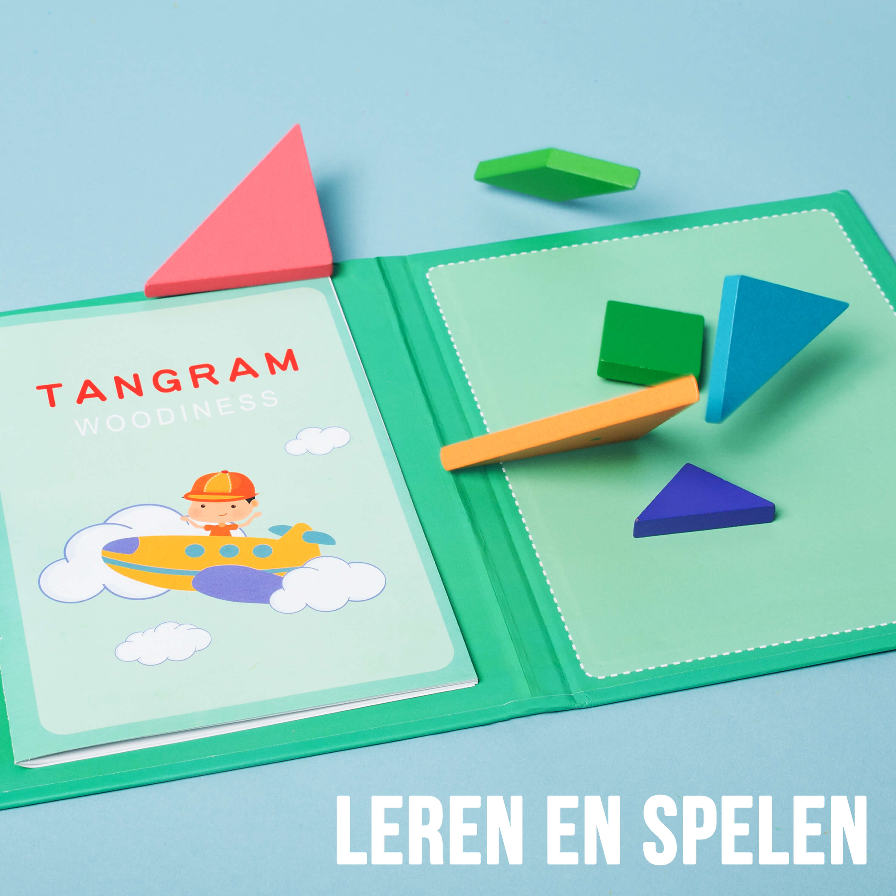 Casse-tête Tangram magnétique